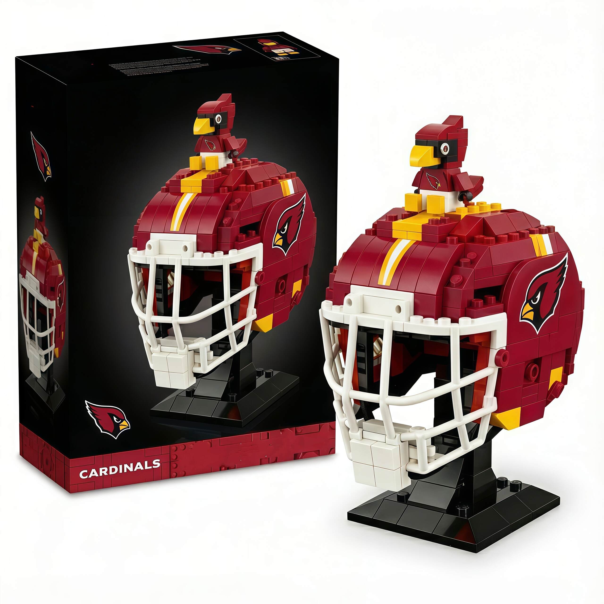 American Pro Football Brick Helmet Collector Brick Set