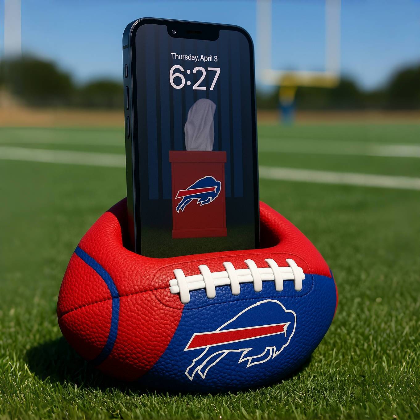 NFL football phone holder