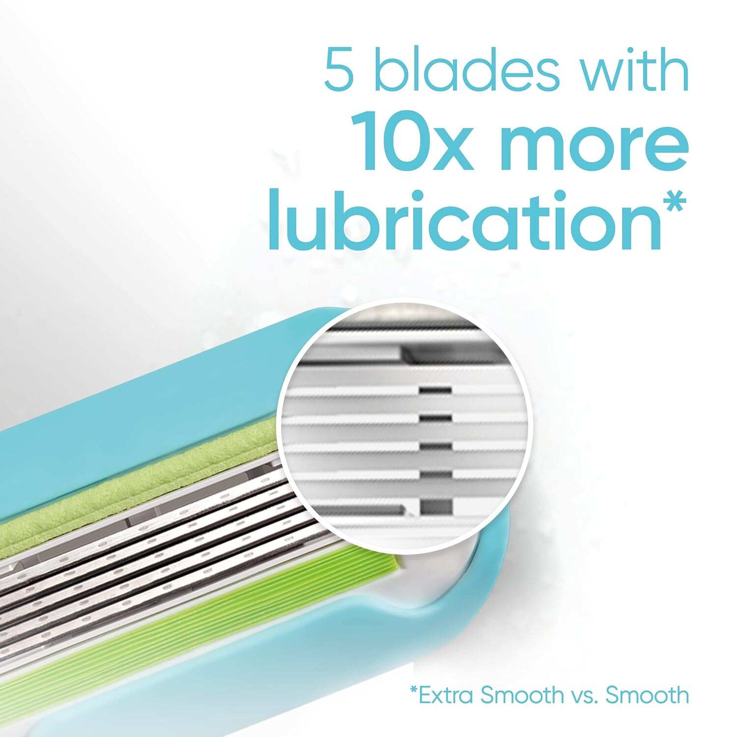 Gillette Venus Extra Smooth Women's Razor Blade (Venus Embrace) - 4 Refills (Pack May Vary)