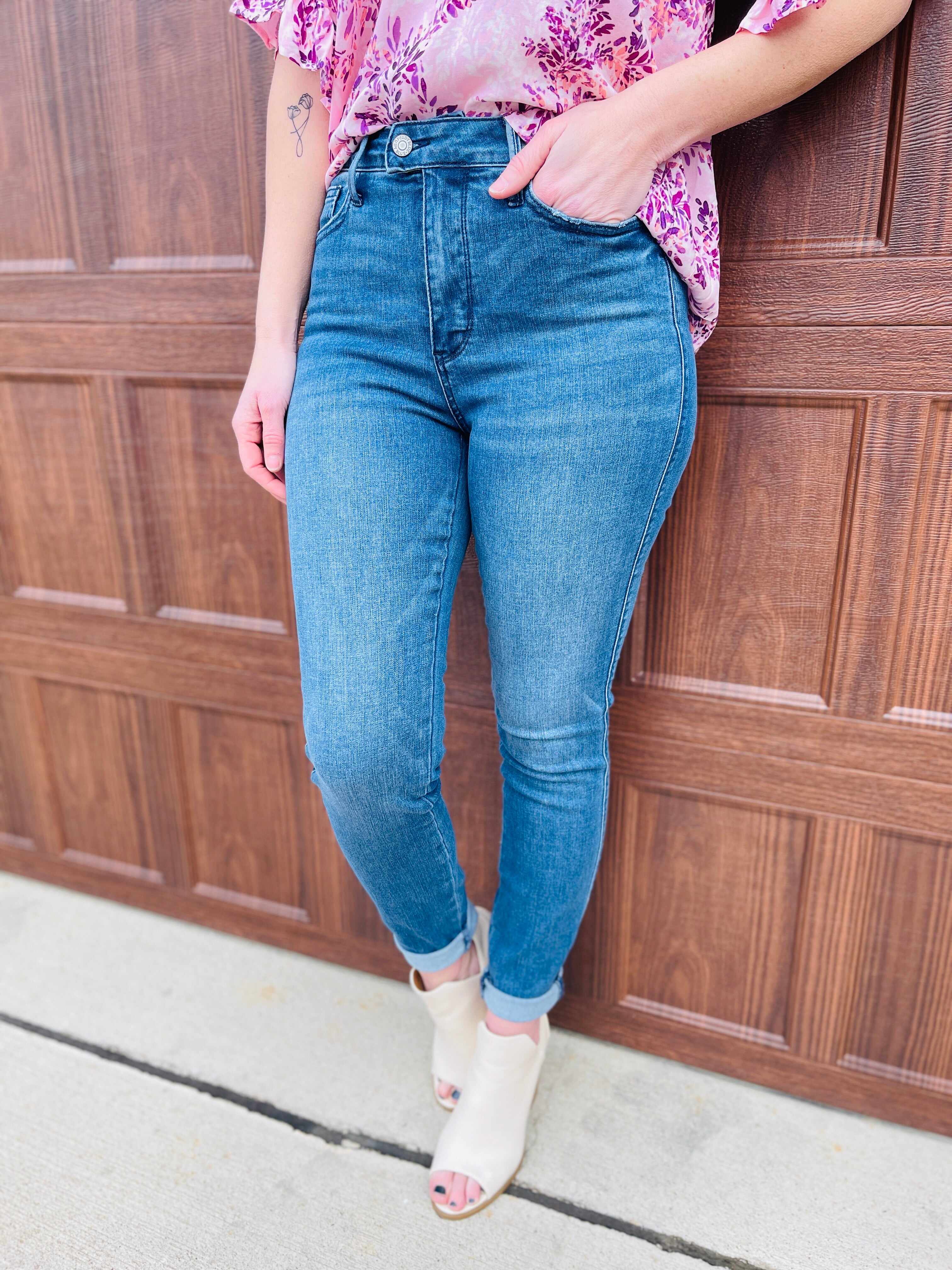 MARKDOWNS! Plus/Reg Keep It Cool Tummy Control + Cooling Skinny Jeans