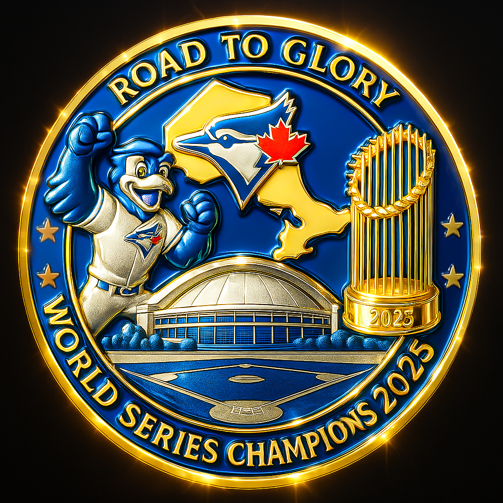 Toronto Blue Jays 2025 World Series Champions Commemorative Coin
