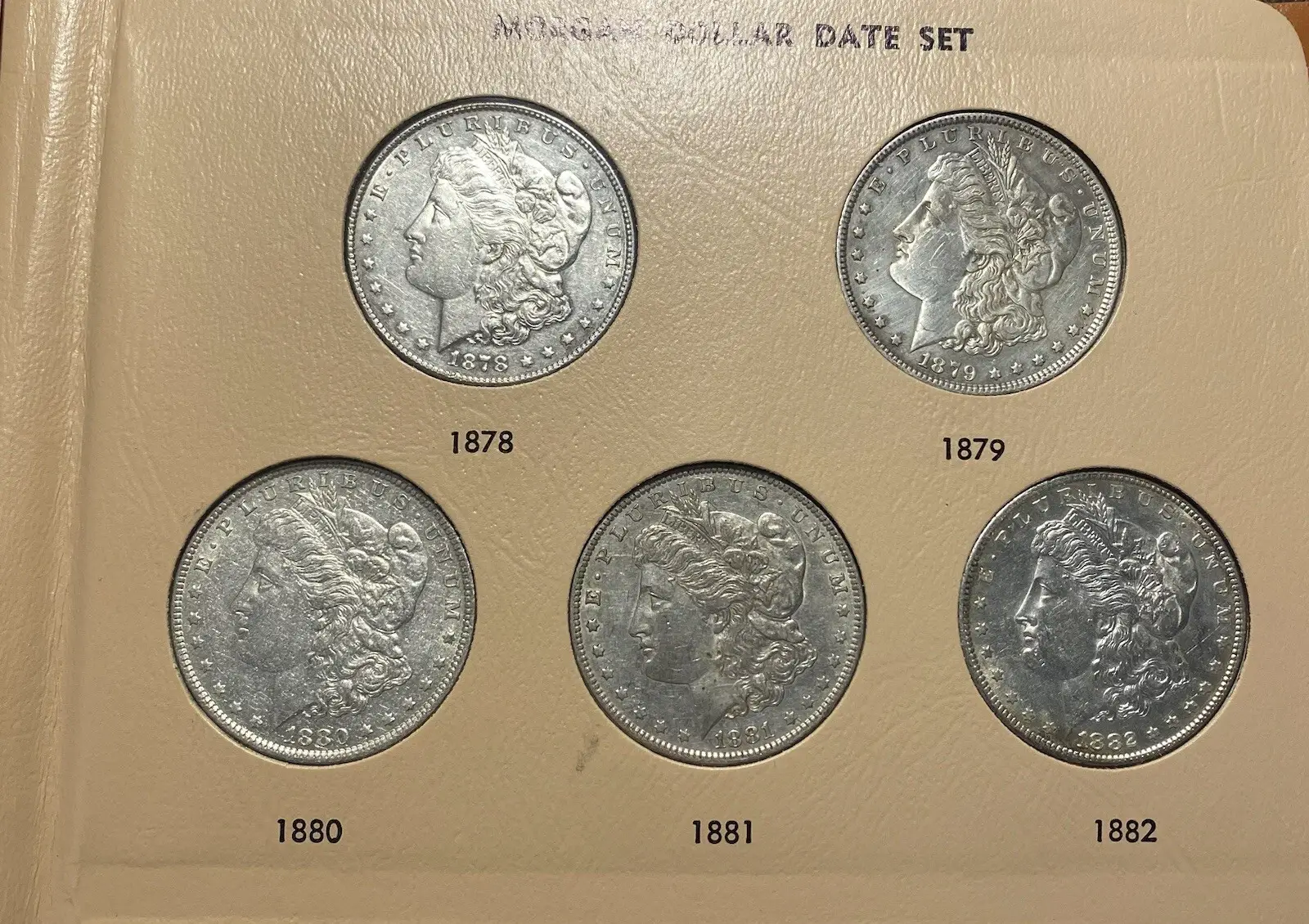 【Complete Set】1878–1921 S Morgan Silver Dollar Set-28PC — MS60💰 Free Shipping