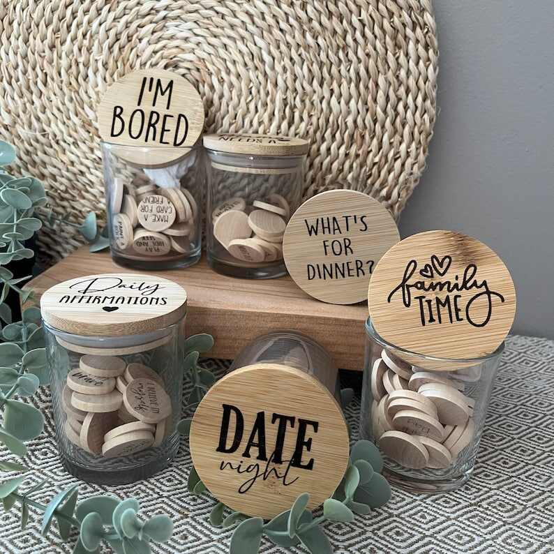 Glass Token Jars