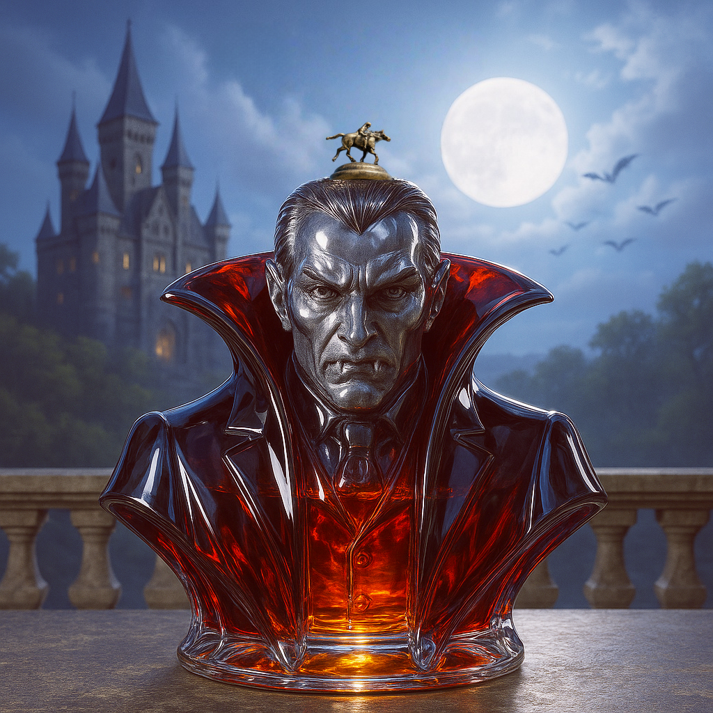 Dracula Whiskey Bottle