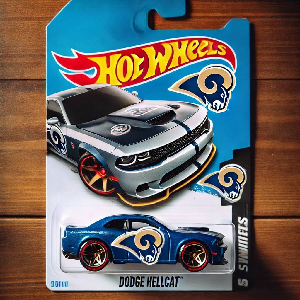 Hot Wheels NFL Dodge Challenger