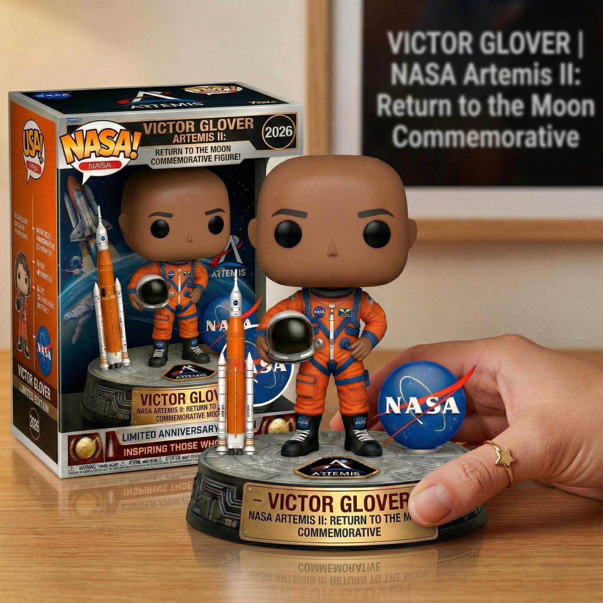 NASA Artemis II Crew – Limited Edition Commemorative Pop! Figures 🚀🌕