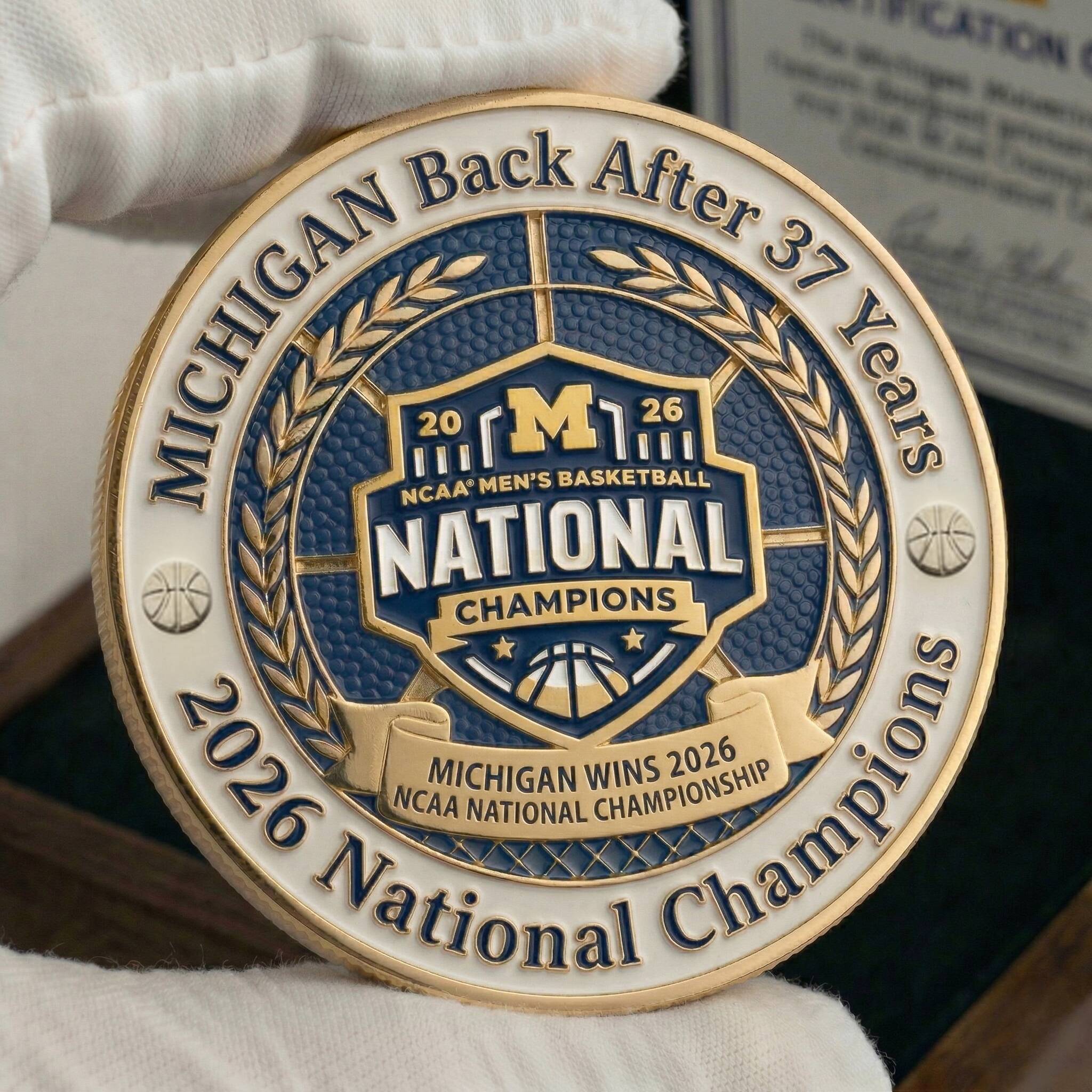 Michigan Wolverines 2026 National Champions Commemorative Coin