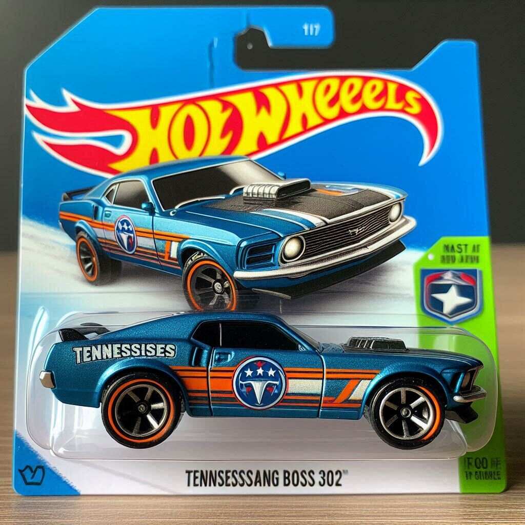 Hot Wheels NFL Team '70 Mustang