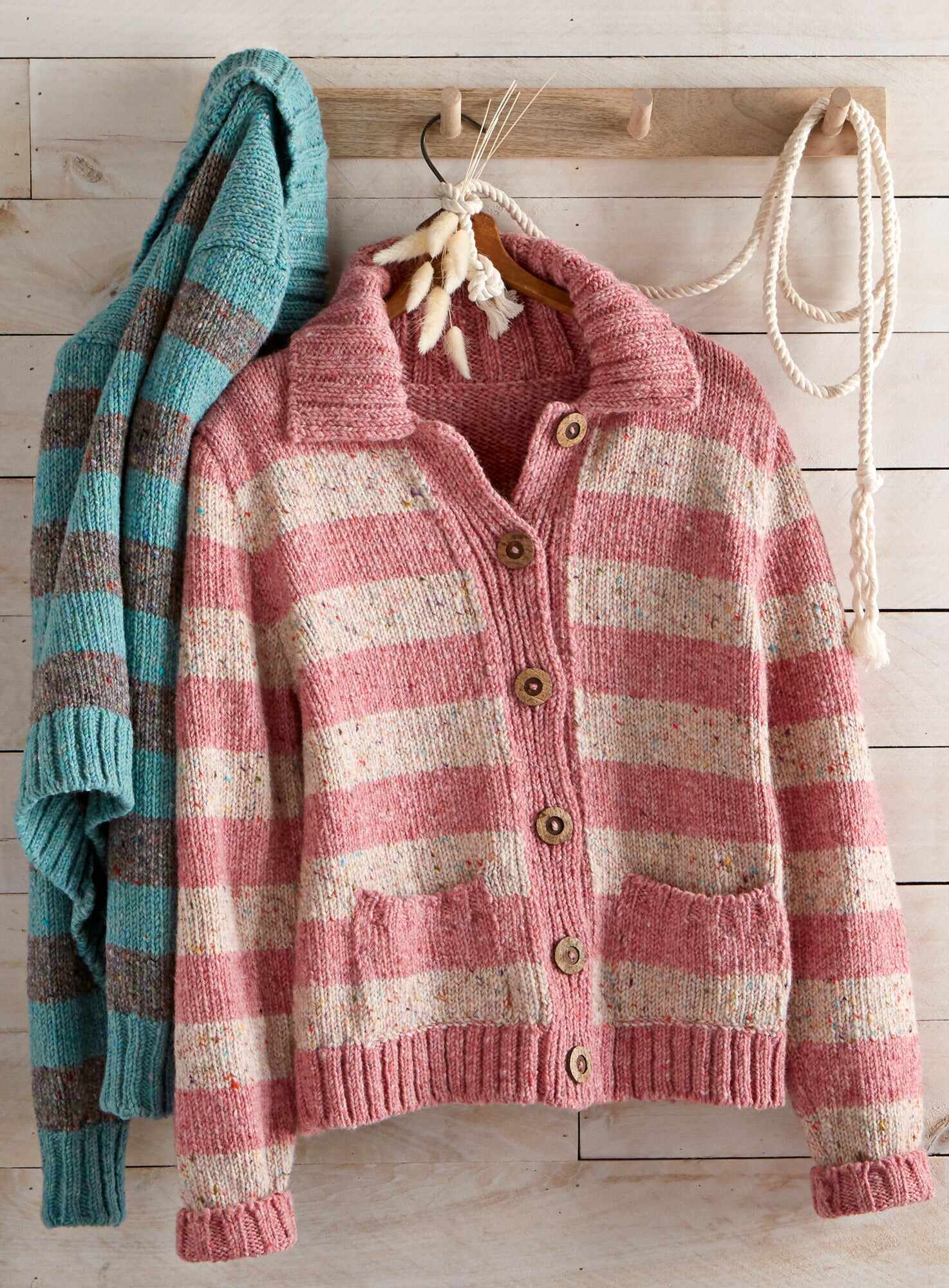 Irish Wool Confetti Cardigan