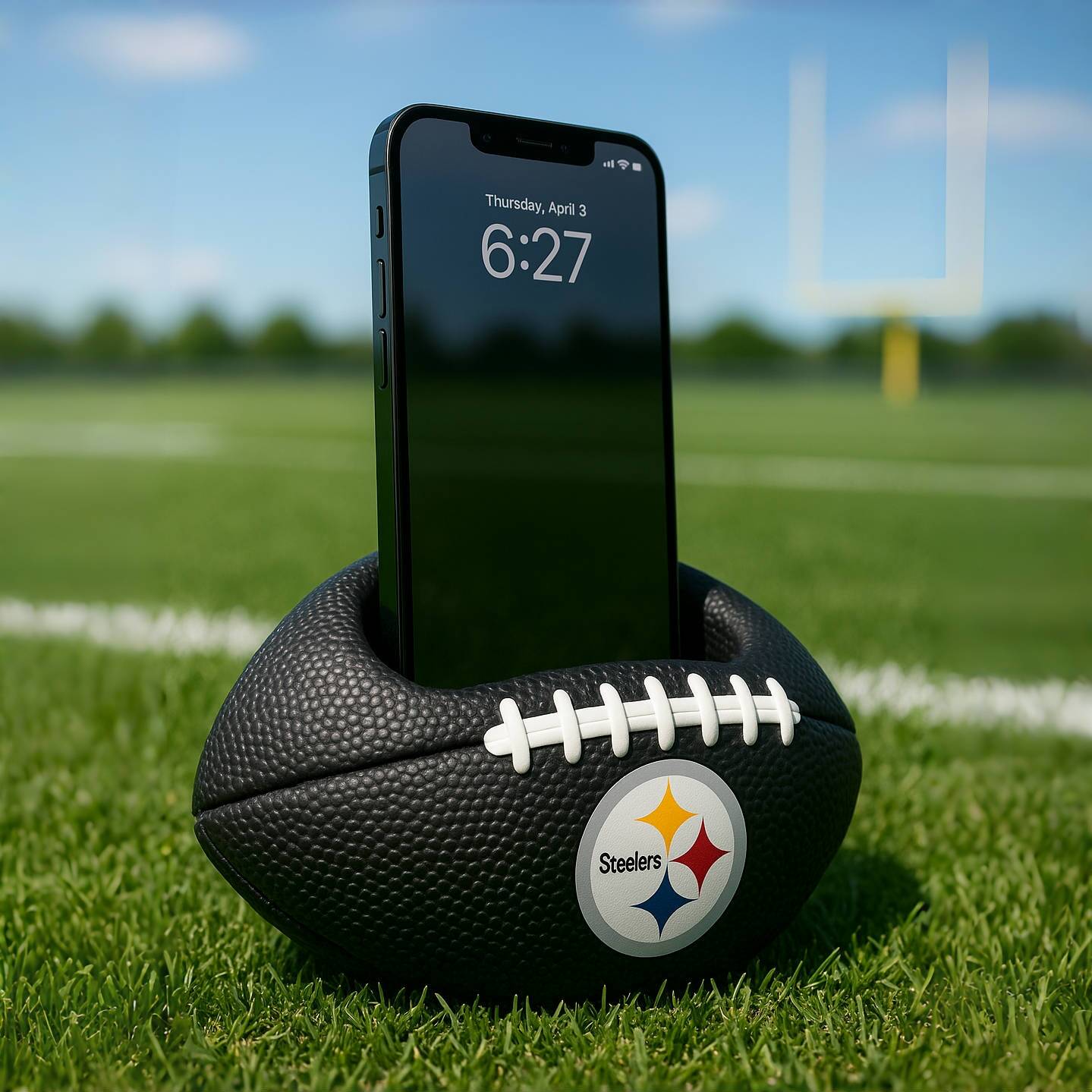 NFL football phone holder