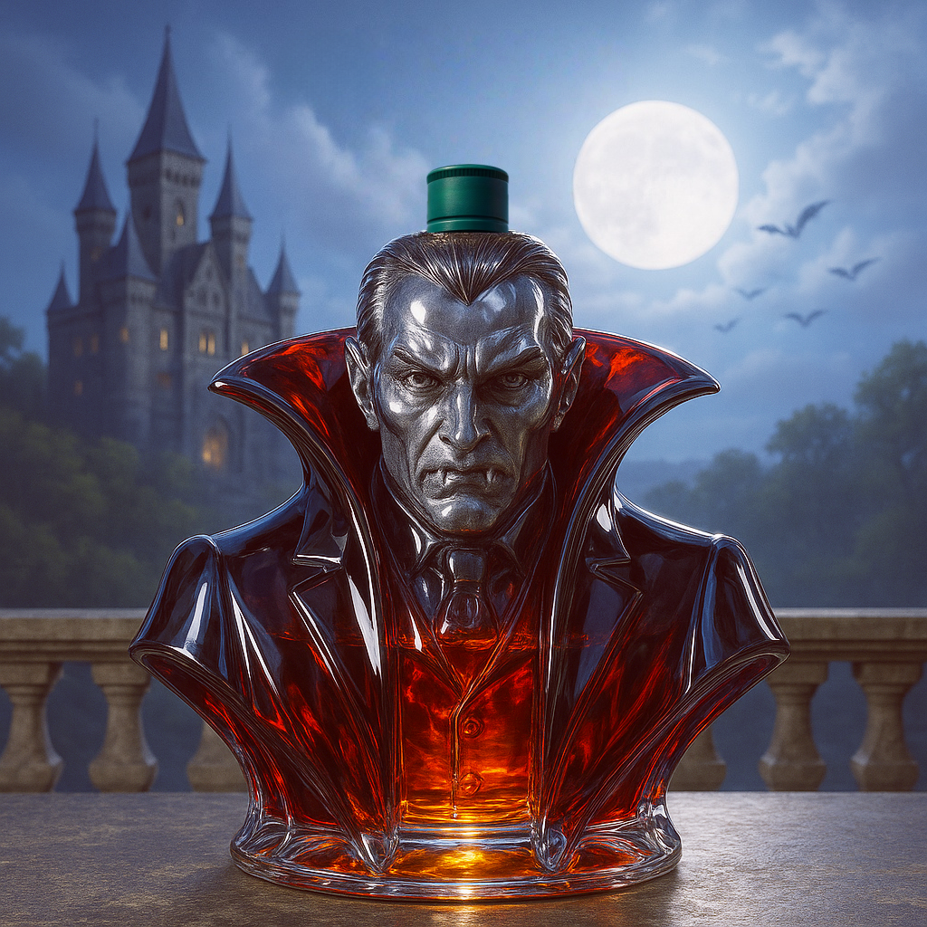 Dracula Whiskey Bottle