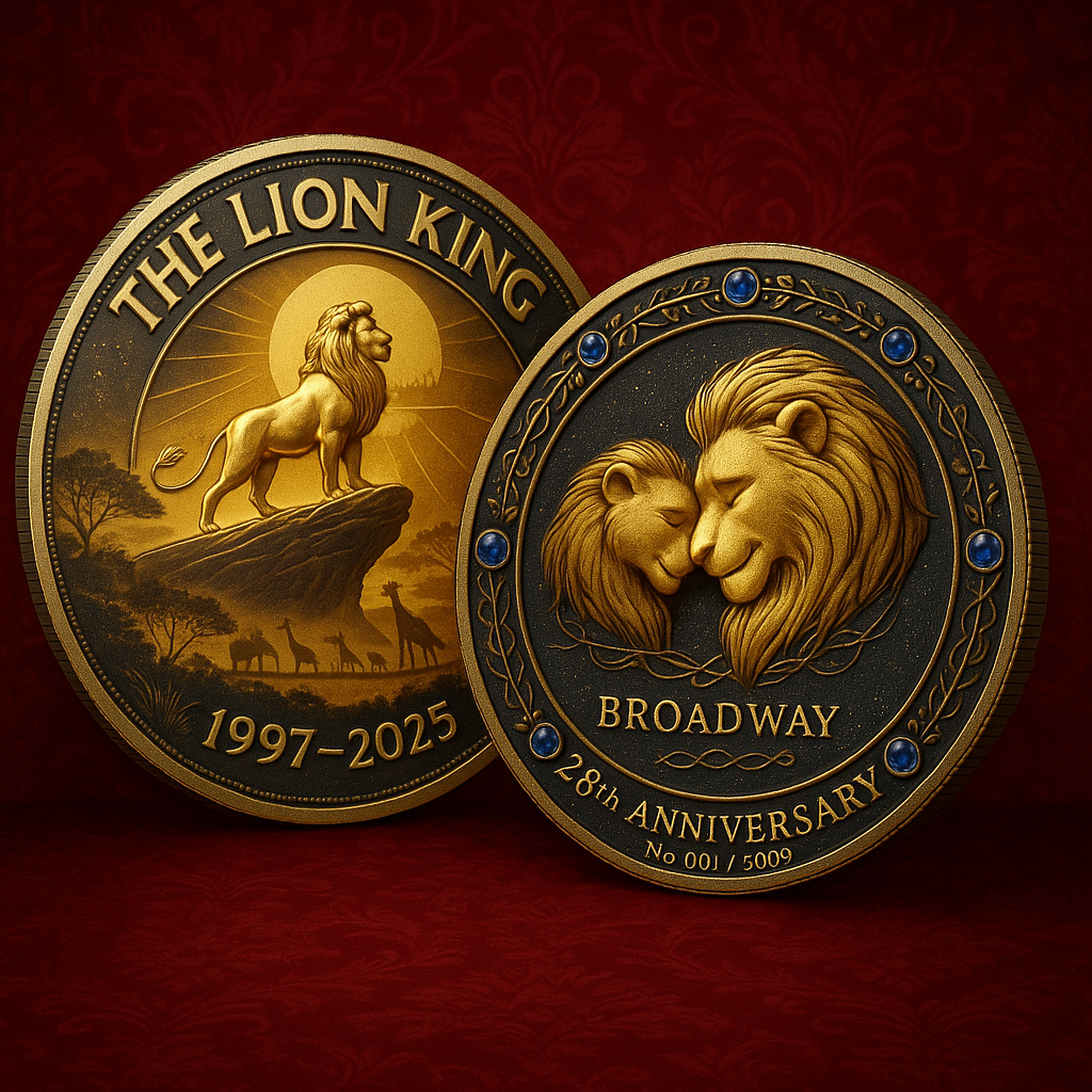 《The Lion King》 – Limited Edition Collector Coins