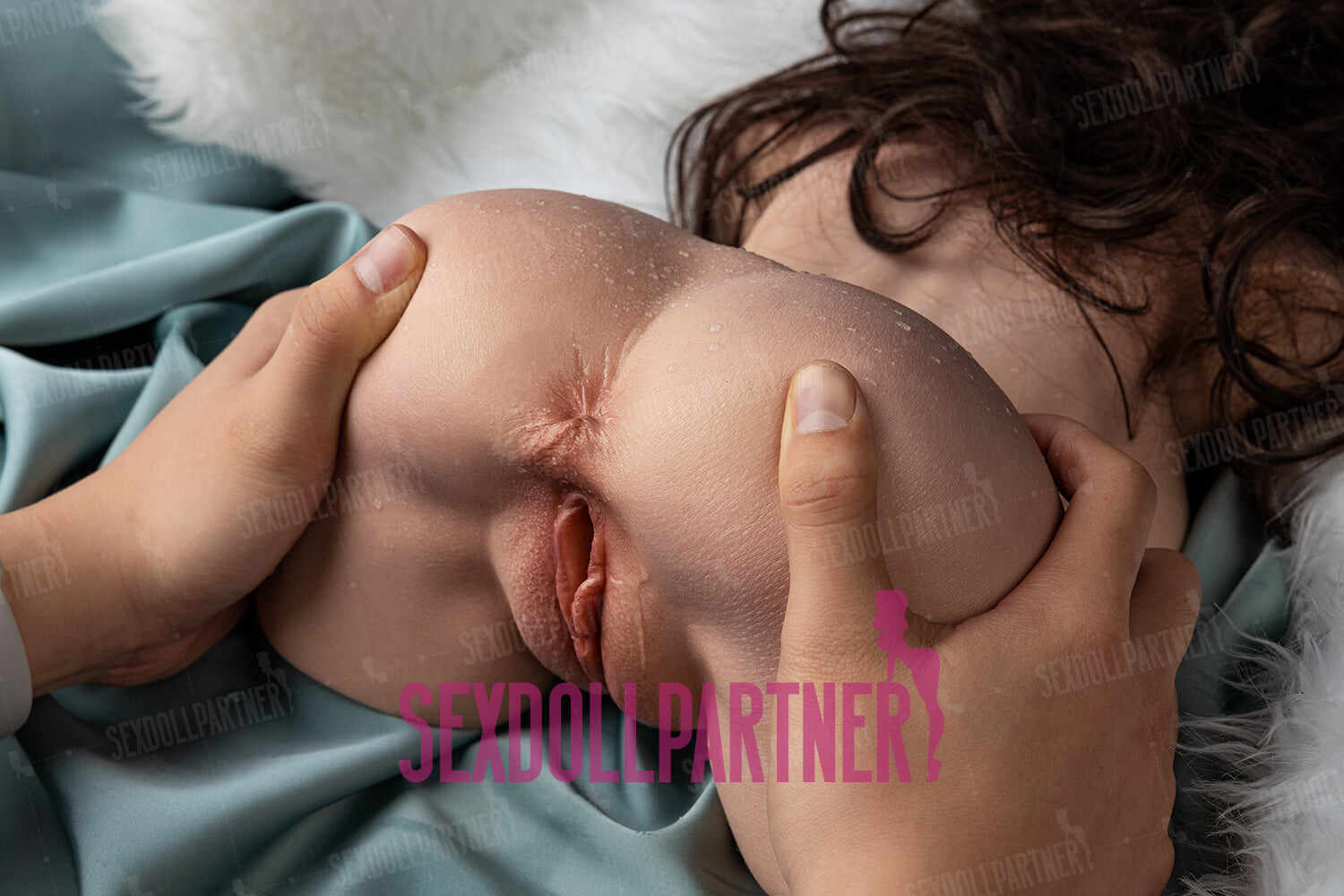 EU Stock - Olea 35cm Full Silicone Lightweight Half Body Sex Doll With Ultra Realistic Skin Texture