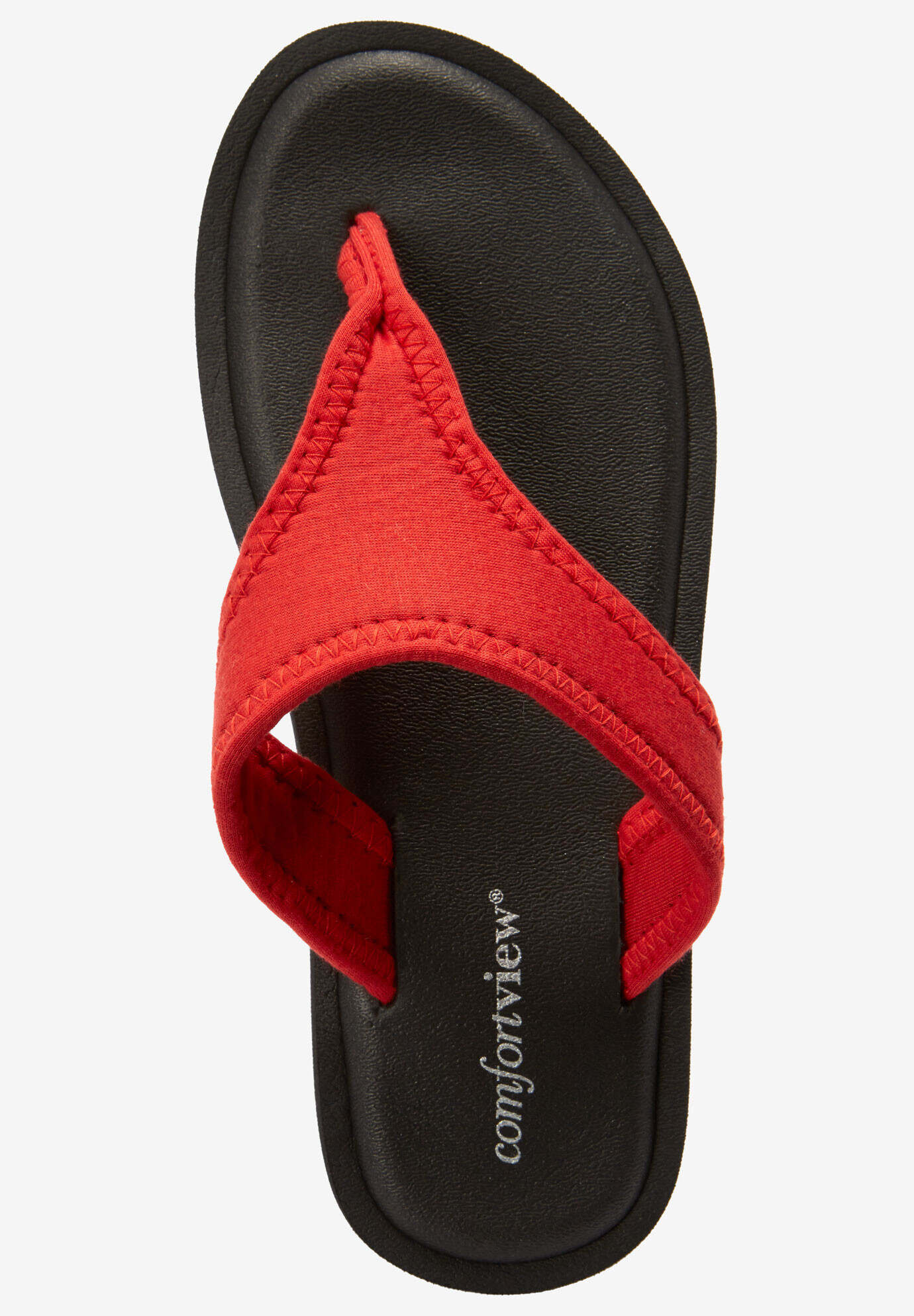 The Sylvia Soft Footbed Thong Slip On Sandal