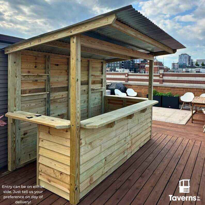 THE ORIGINAL Yard Bar - The Dunbar 10x5 (Large) by Taverns-To-Go