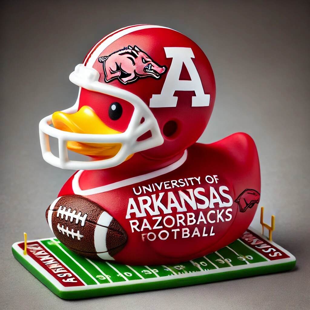 SEC Football Rubber Duck