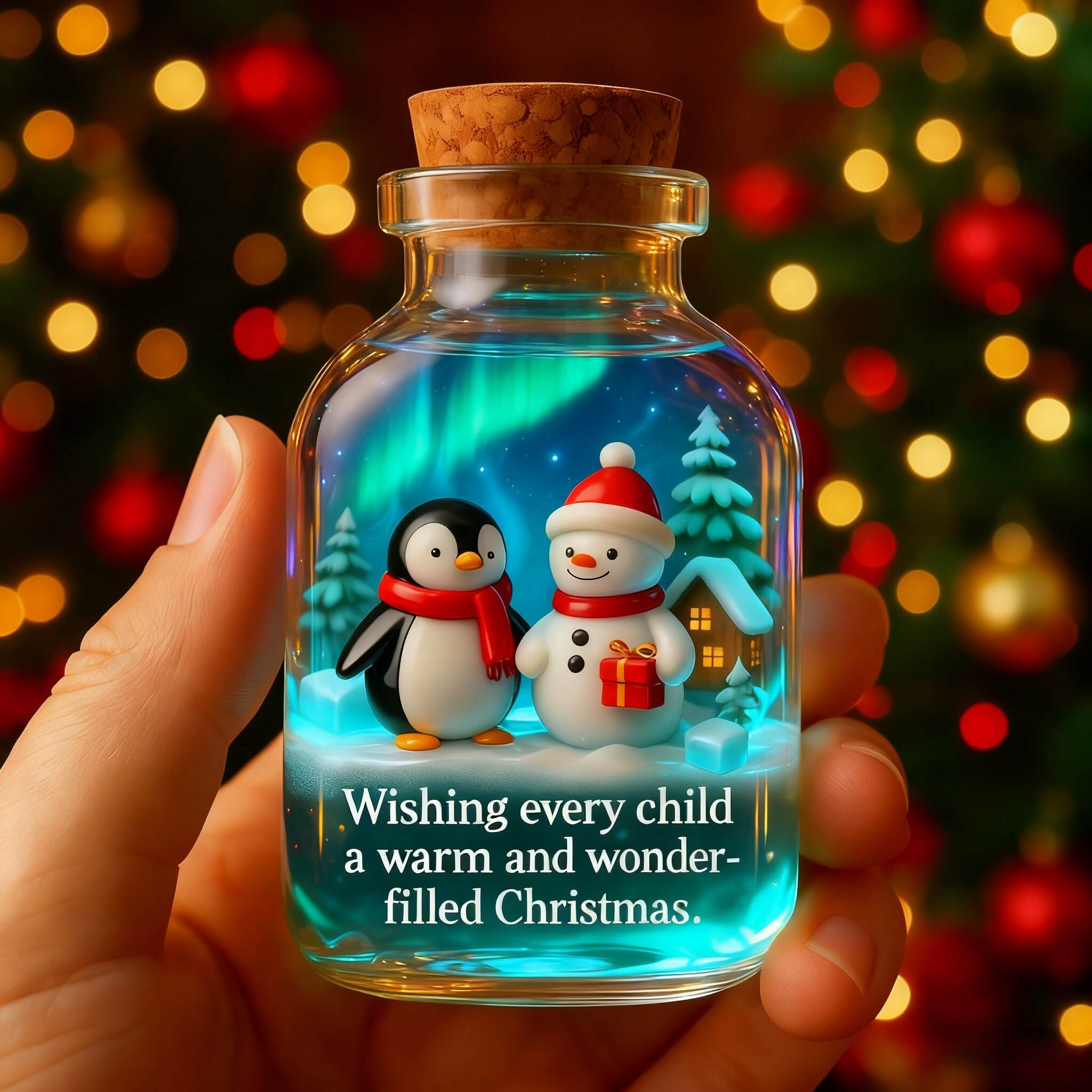 Christmas Magic Blessing Bottle
