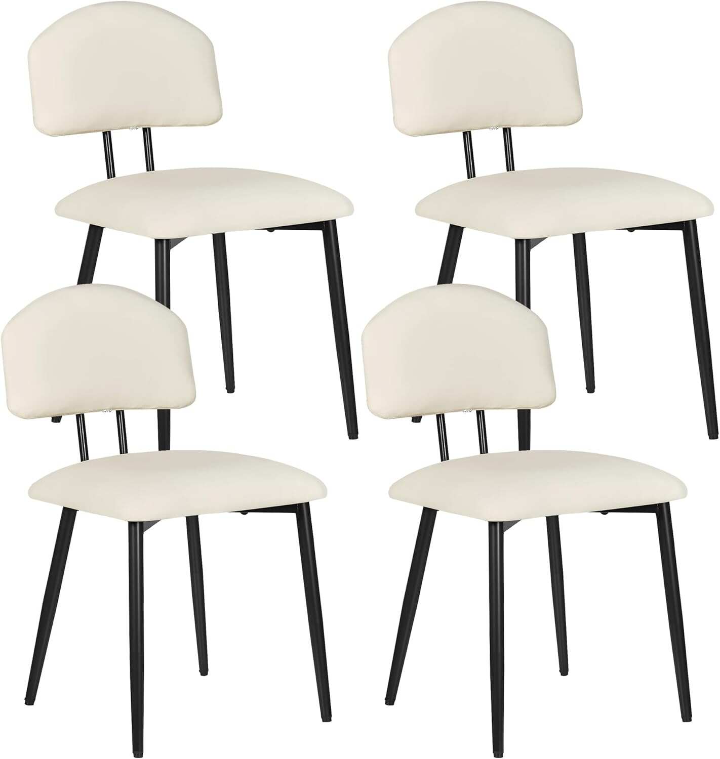 VECELO Dining Chairs Set of 2