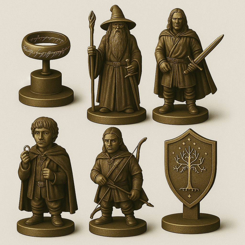 MONOPOLY: The Lord of the Rings – 70th Anniversary Edition (1955–2025)