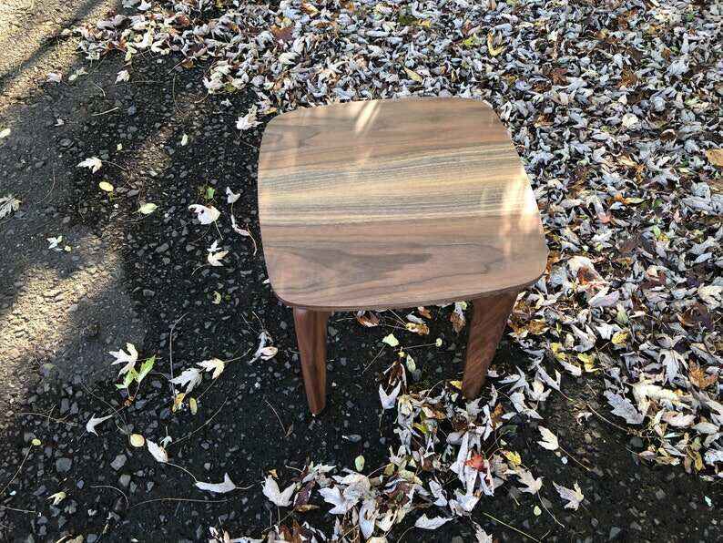 Side Table , Mid Century Modern , Walnut , End Table , Midcentury , Danish Modern