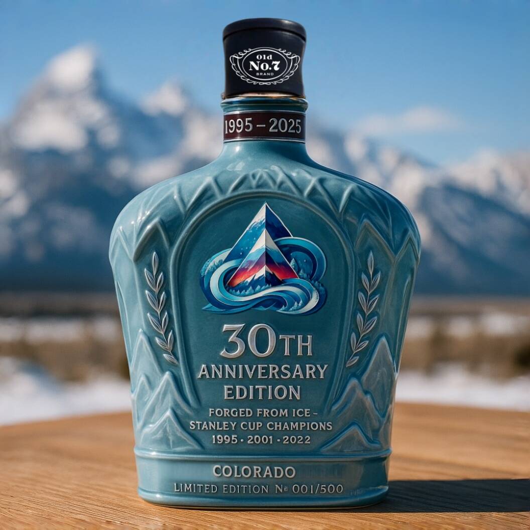 CA 30th Anniversary Whiskey Bottle