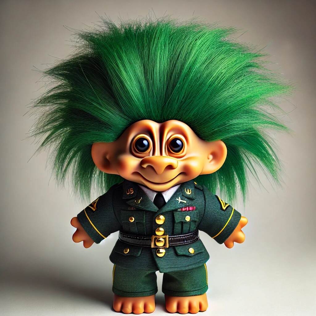 Military Troll Dolls