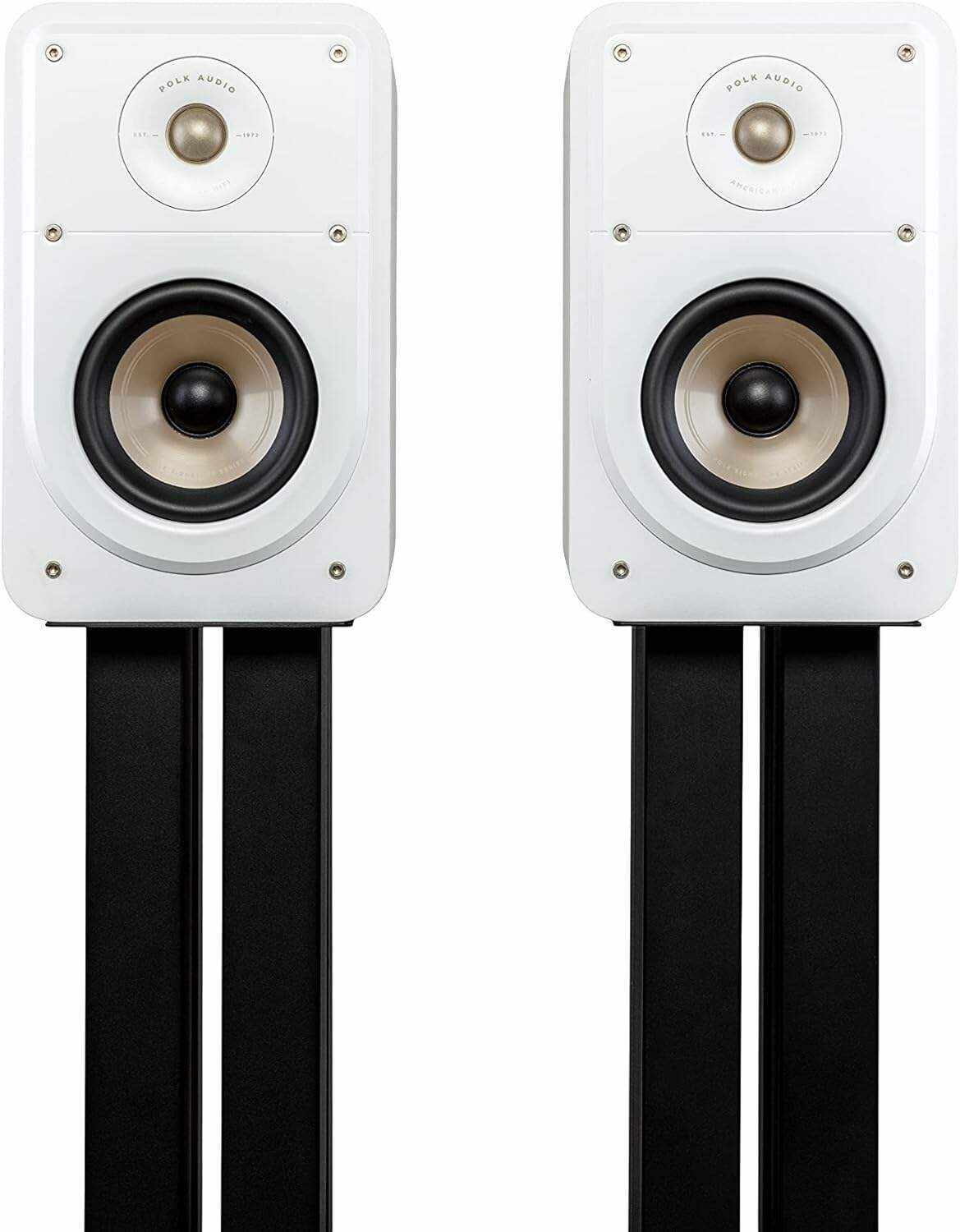 Polk Audio Signature Elite ES20 Bookshelf Speaker - Hi-Res Audio Certified,Dolby Atmos & DTS:X Compatible, 1