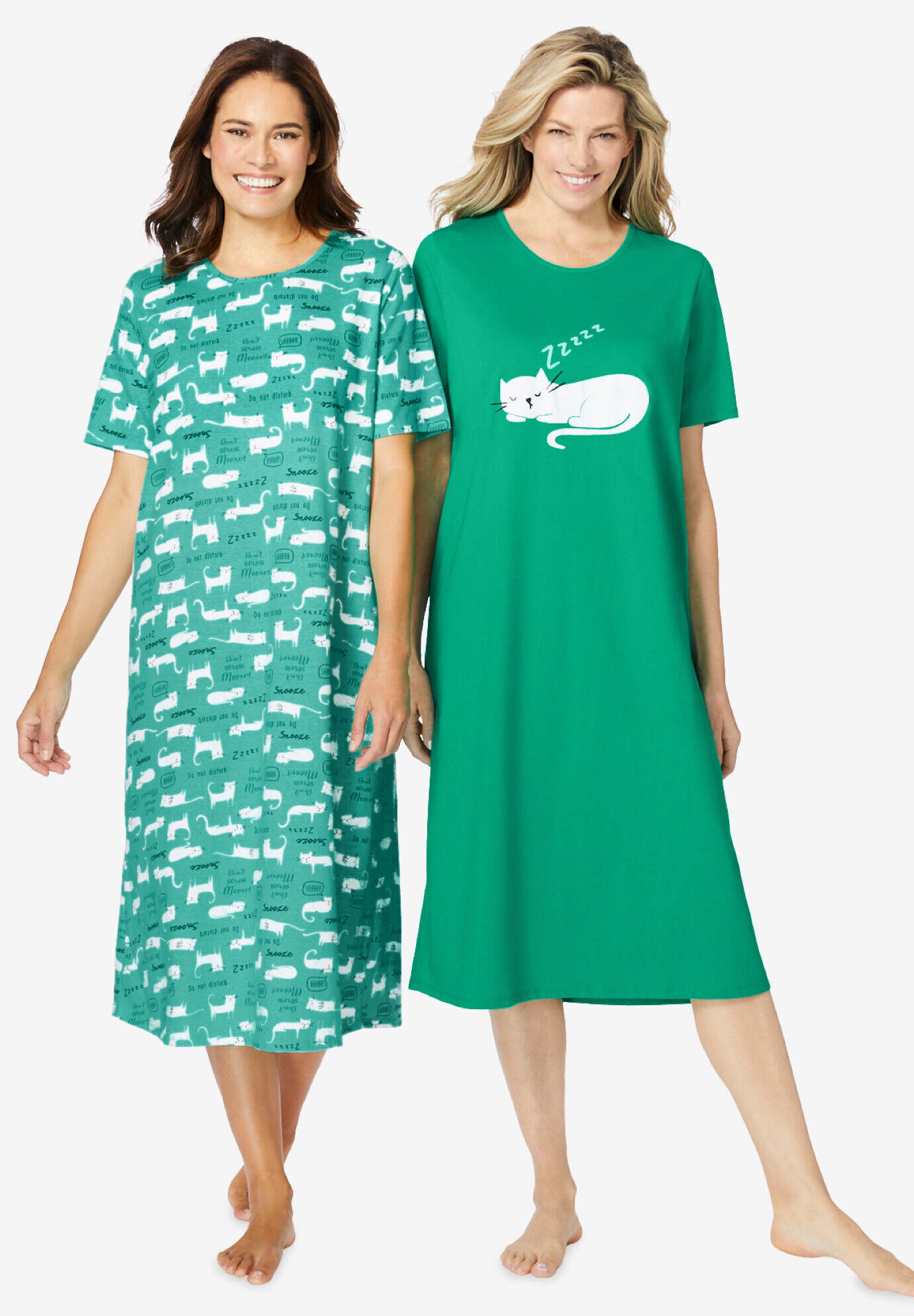 2-Pack Long Sleepshirts