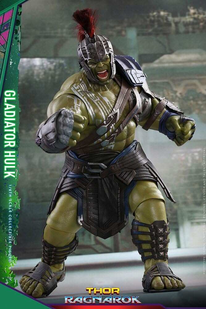 Marvel Hot Toys Gladiator Hulk Sixth Scale 1/6th Collectible Action Figure Thor: Ragnarok - Movie Masterpiece Series - in Stock Now !