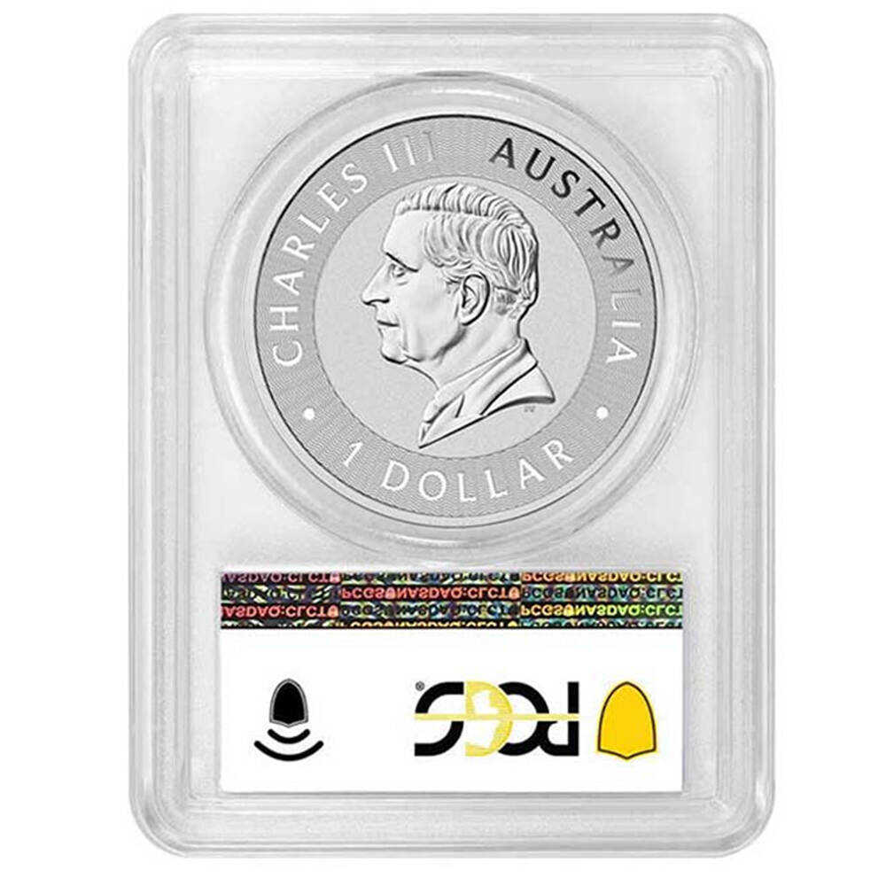 2025 Australian 1 oz Silver Kangaroo Coin PCGS MS69 - Limited-time release price