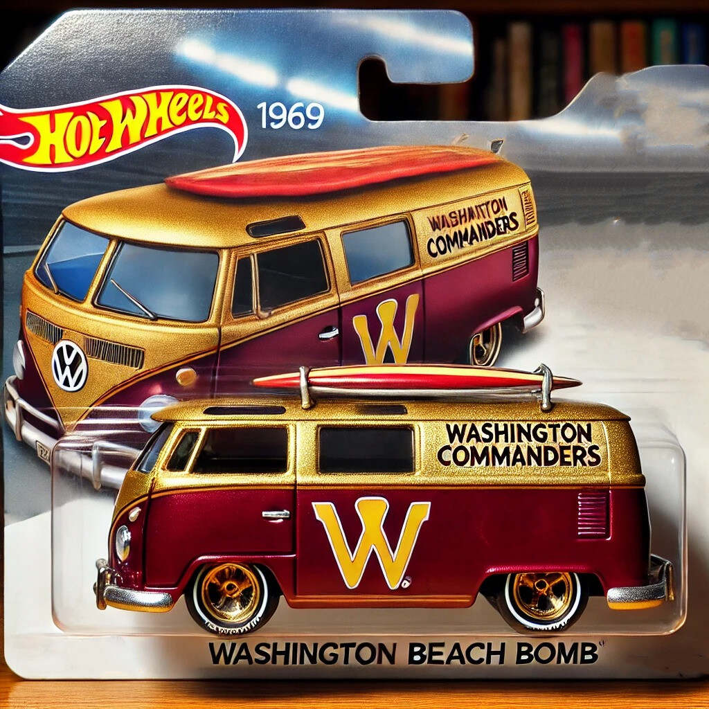 Hot Wheels NFL '69 Beach Bomb