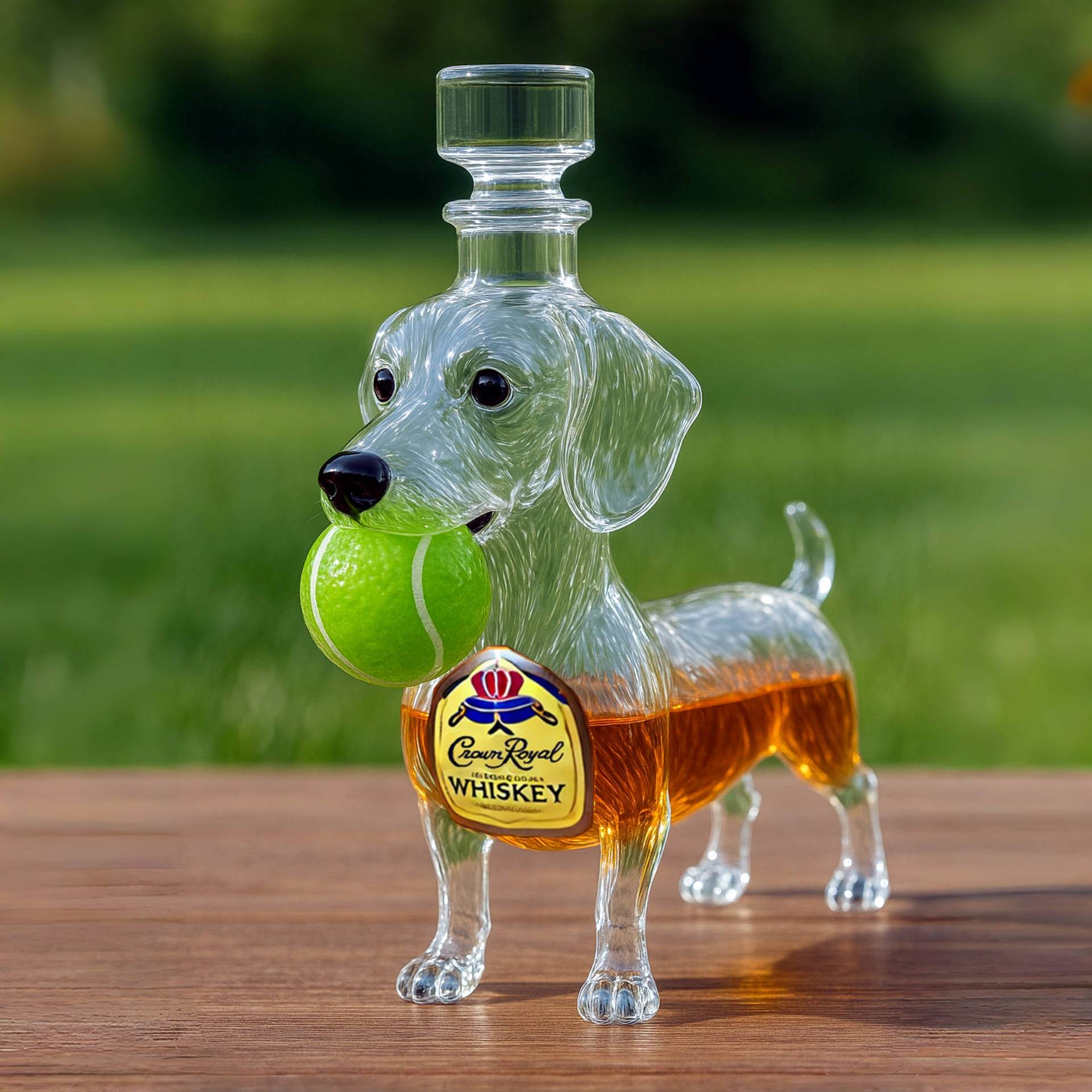 Dachshund Whiskey Bottle
