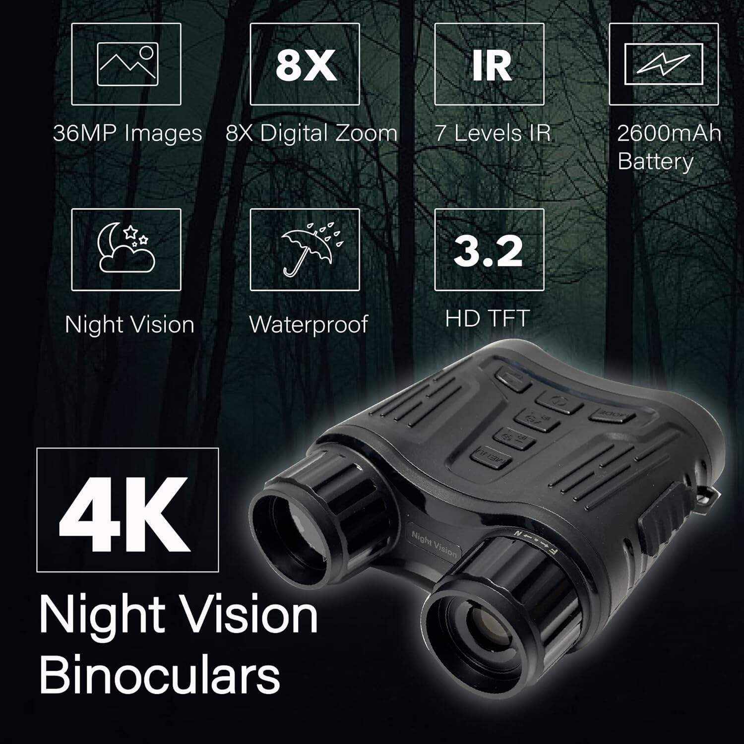 Helmet Mounted Binoculars Gear 3D Infrared Telescope Flip-Up Night Vision Binoculars