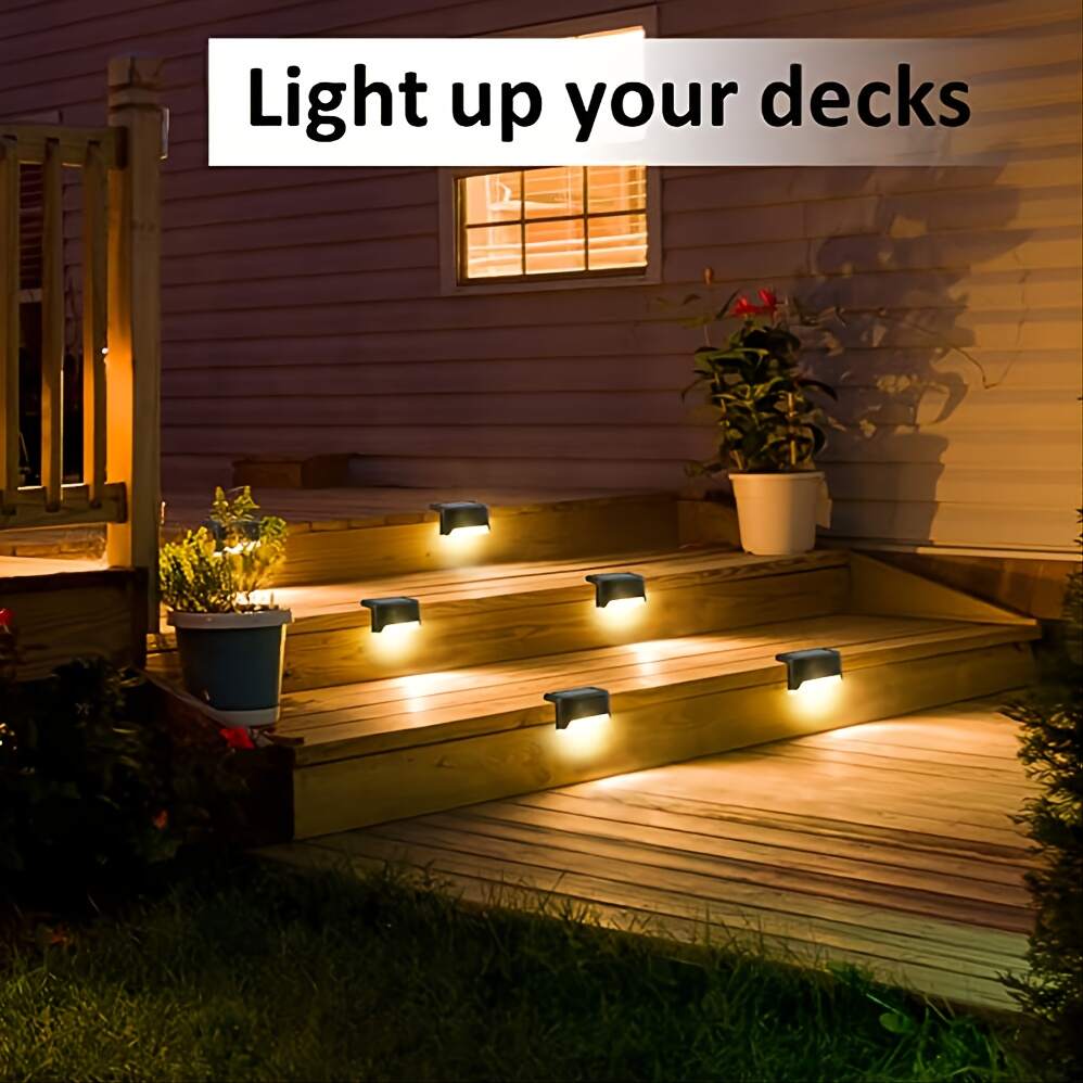Light Up Your Outdoor Spaces with 8 LED Solar Lamps!