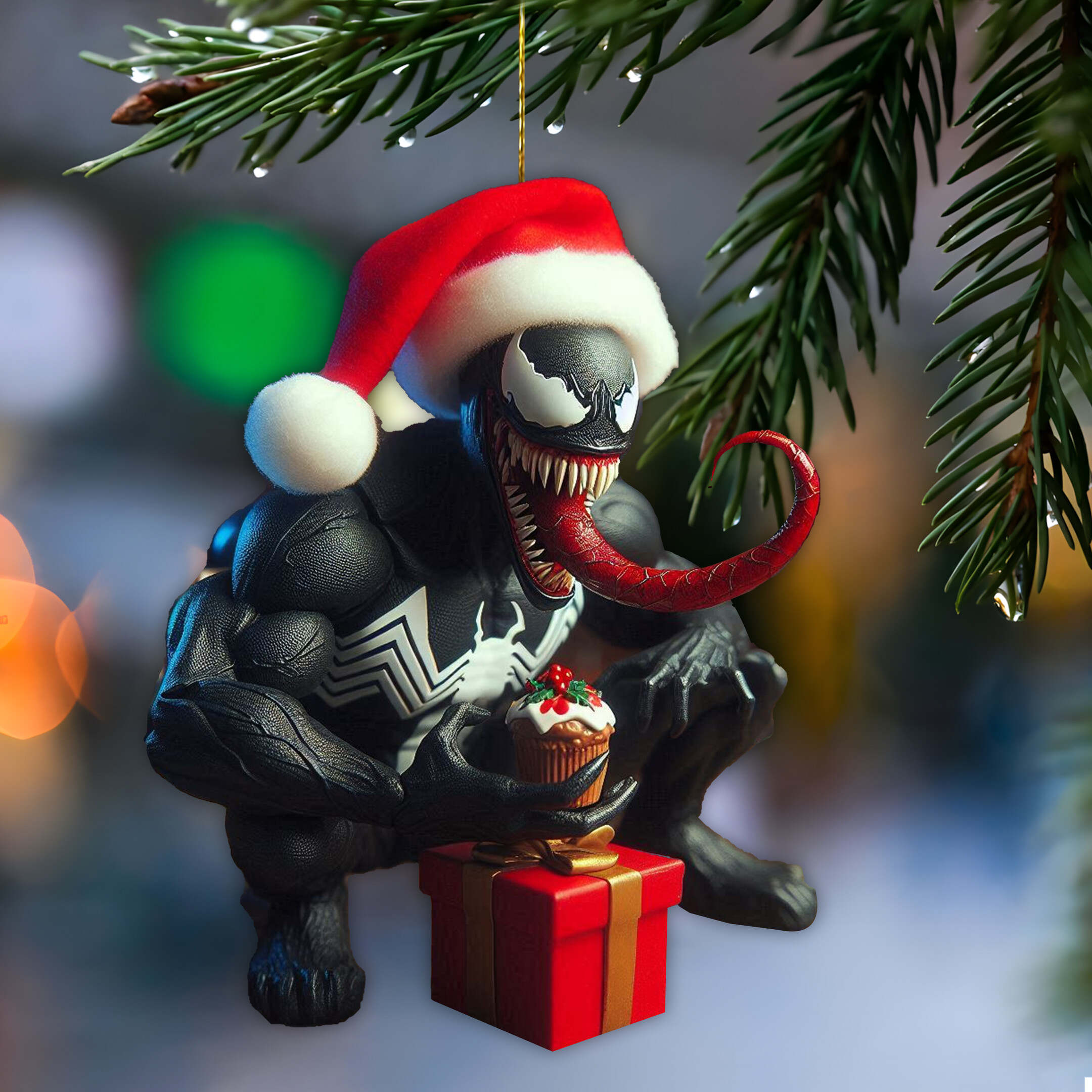 Venom Christmas Ornaments