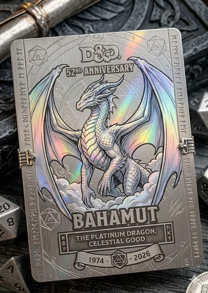 D&D 52nd Anniversary TCG Cards