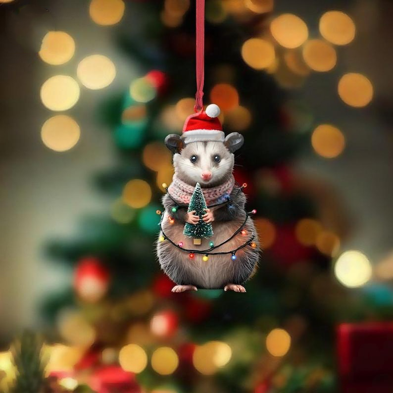 Possum Christmas Ornaments