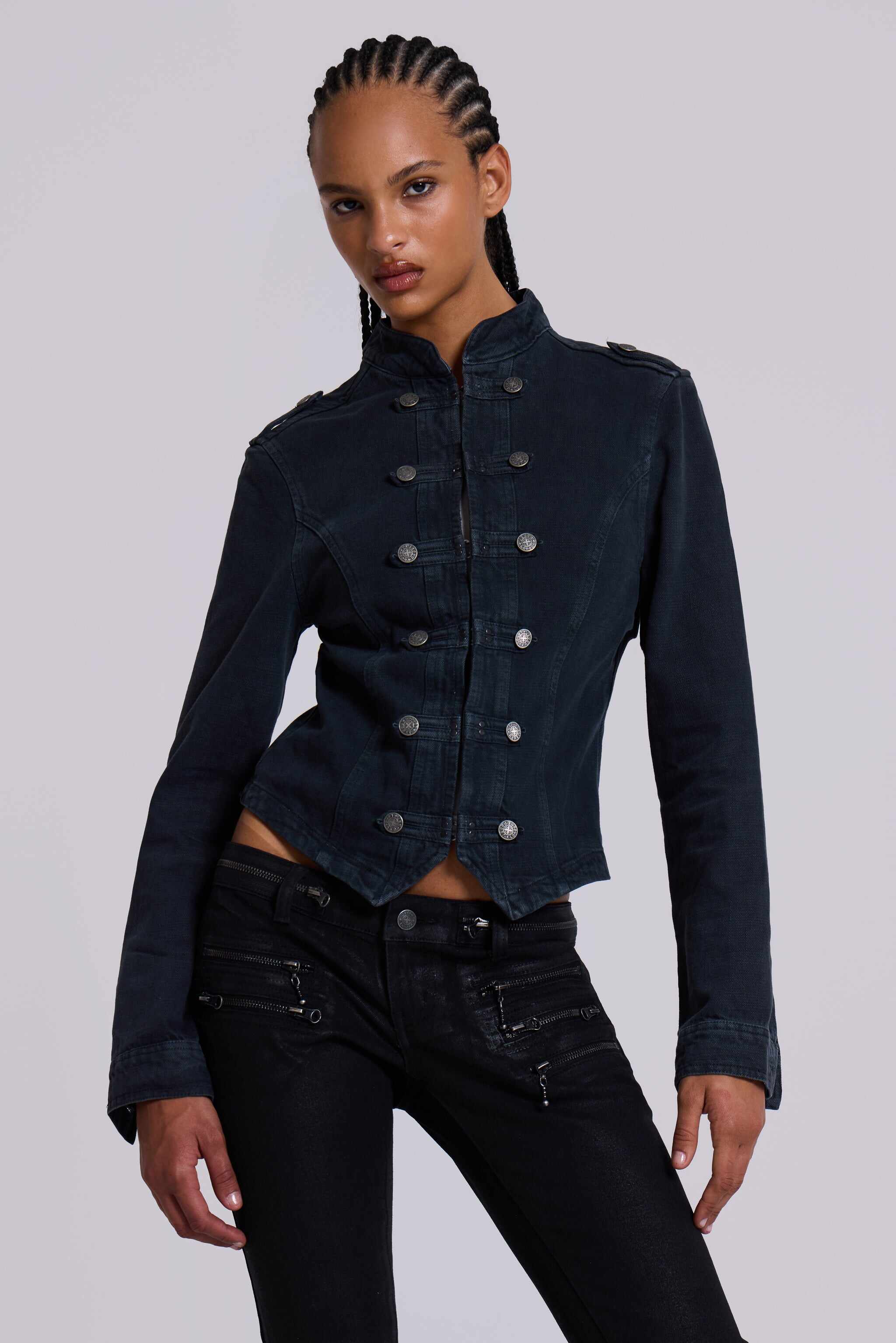 Washed Black Rebel Jacket
