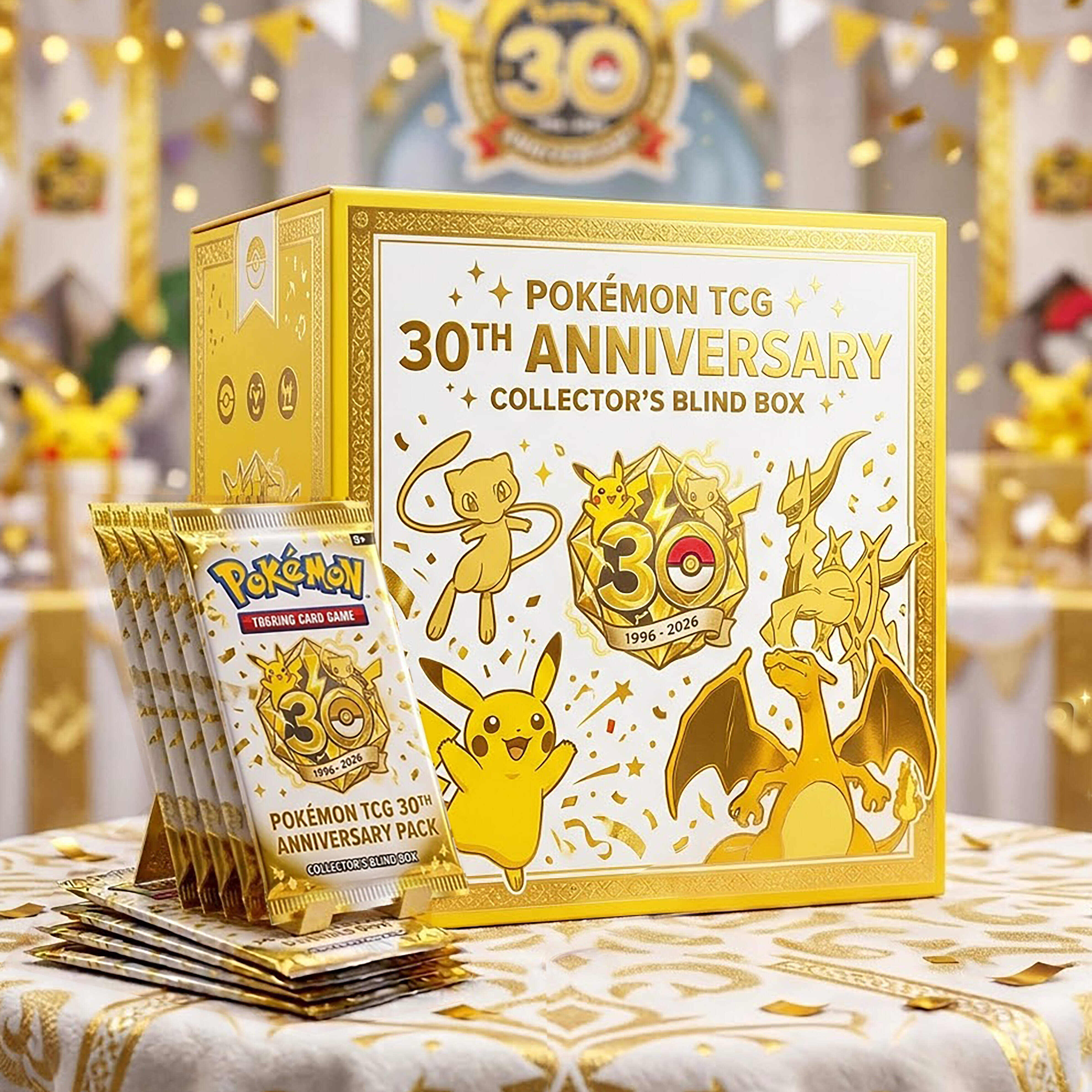 Pokémon 30th Anniversary TCG Cards