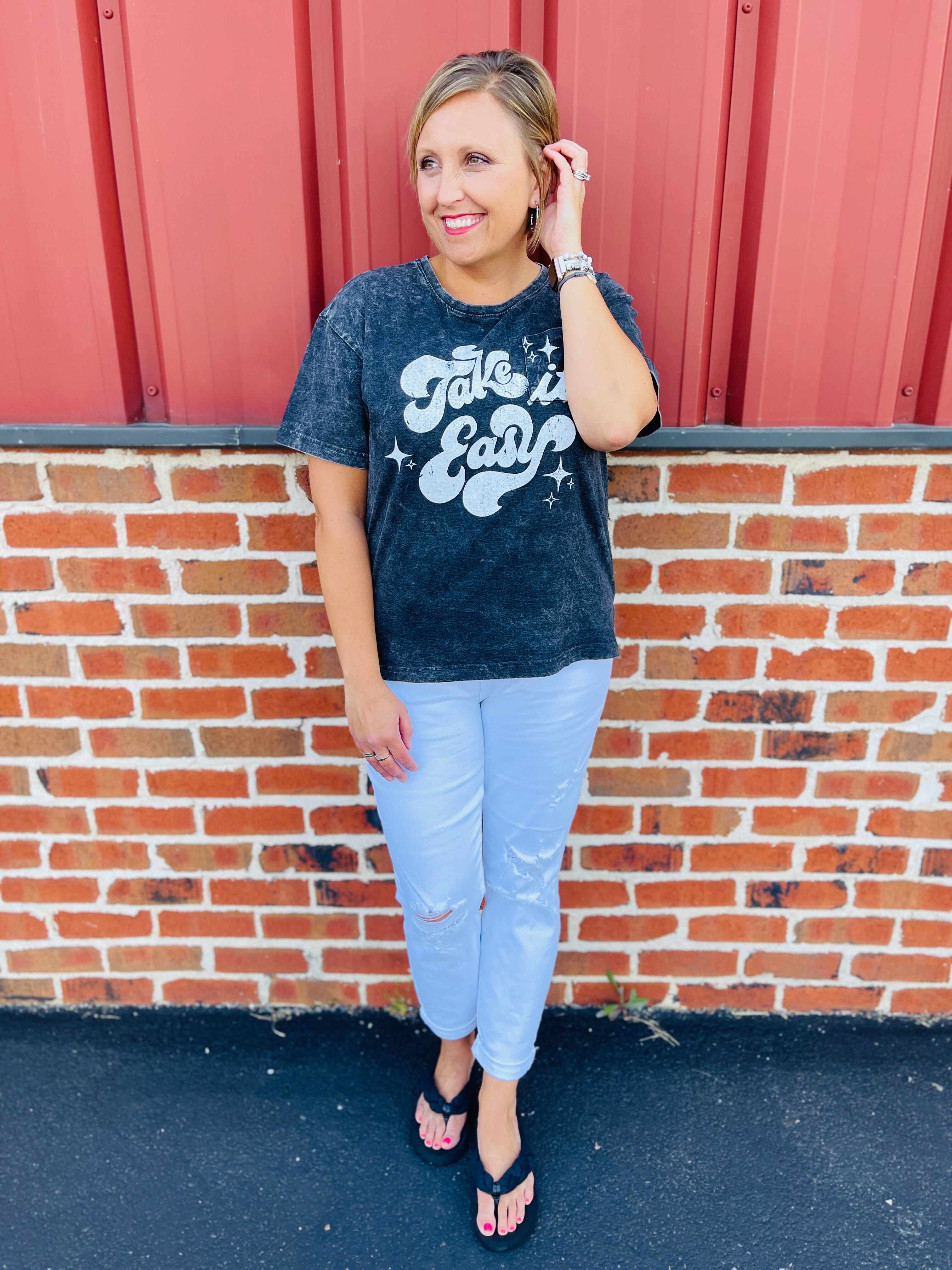 PLUS/REG Break The Ice Boyfriend Jeans