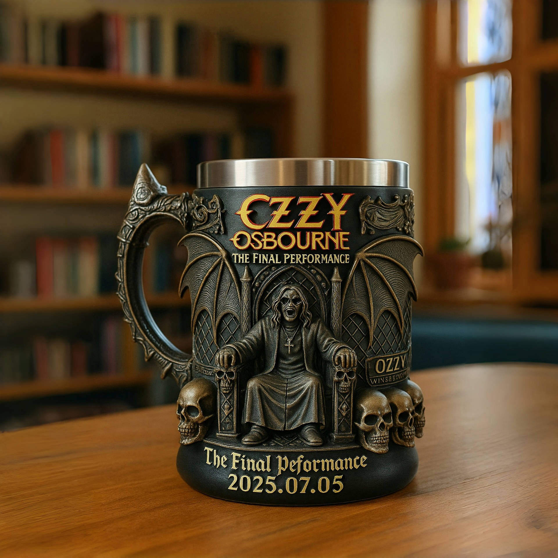 3D Ozzy Osbourne Commemorative Mug