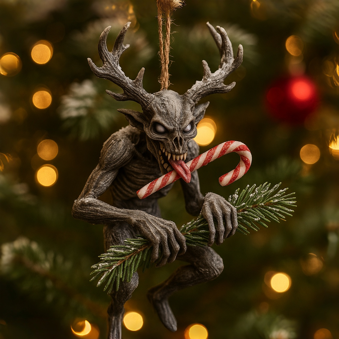 Wendigo Dark Christmas Ornament Collection