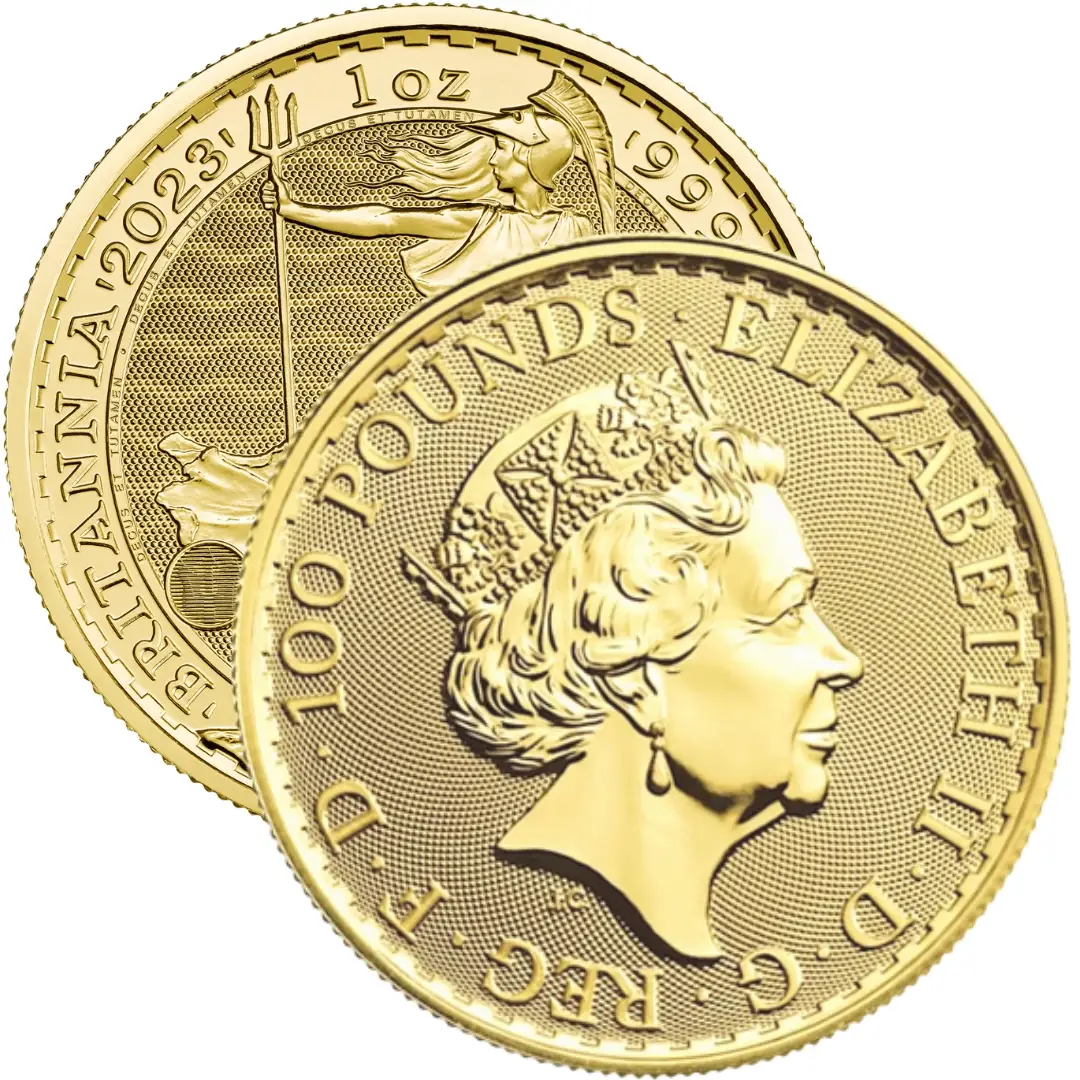 2023 1oz Gold Great Britain Britannia – Queen Elizabeth