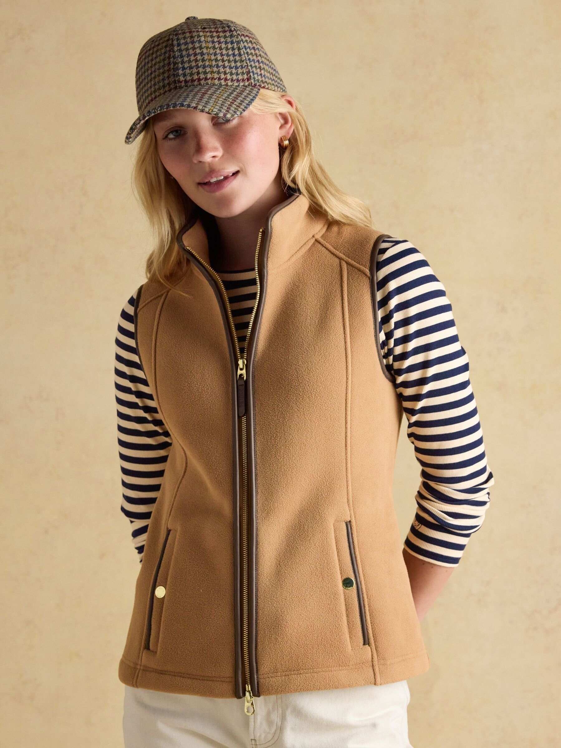 Heritage Black Fleece Gilet