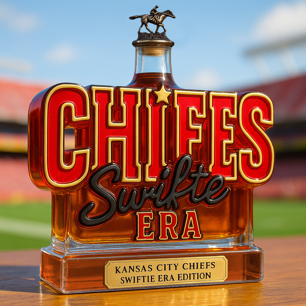 TS × Kansas City Chiefs Whisky Bottle
