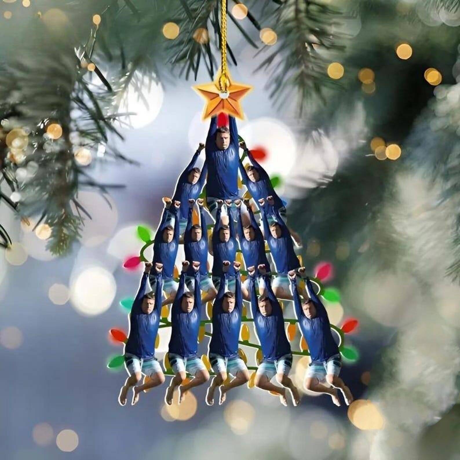 I Think You Should Leave Zip Line Ornament