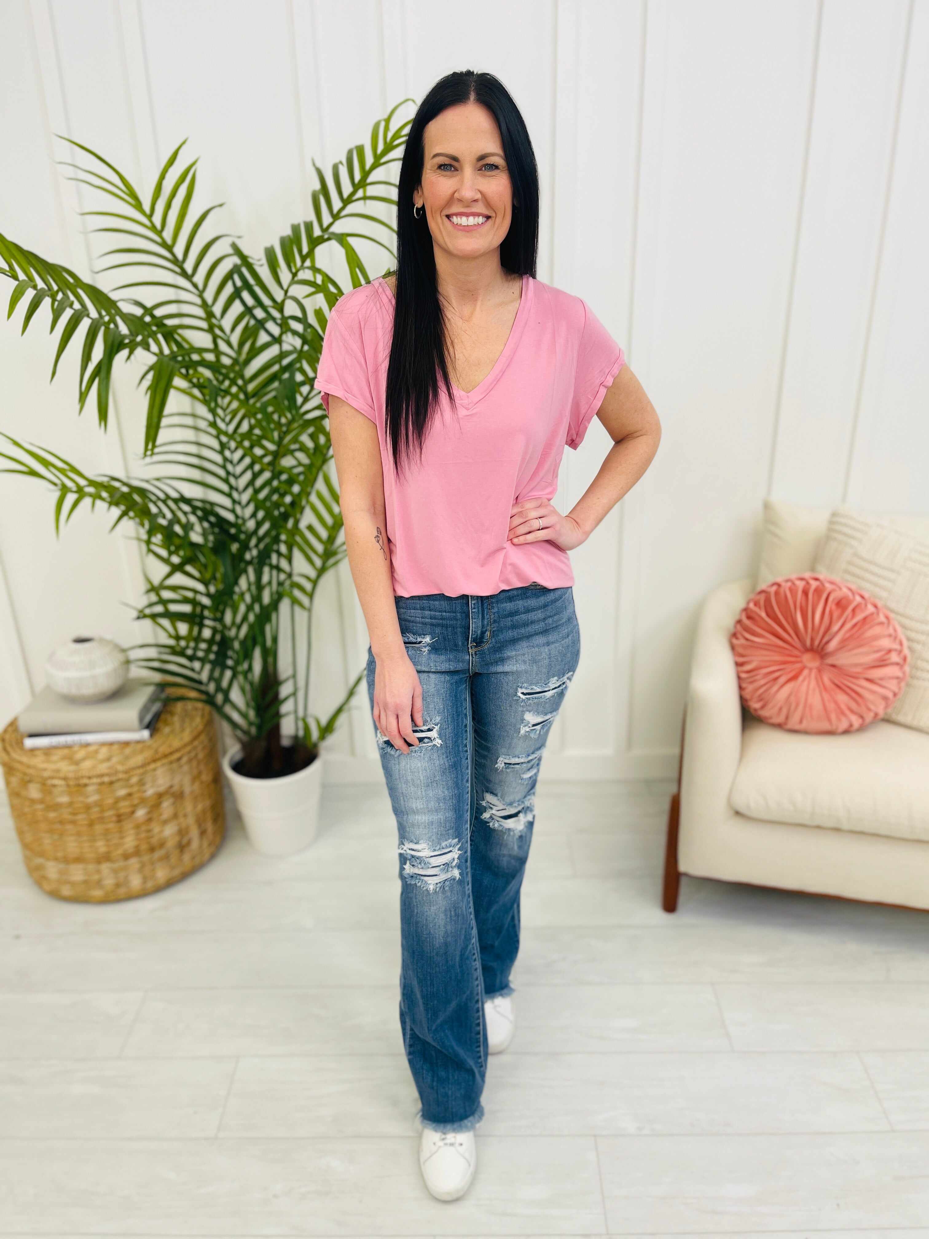 REG/CURVY Patch it Up Bootcut Jeans