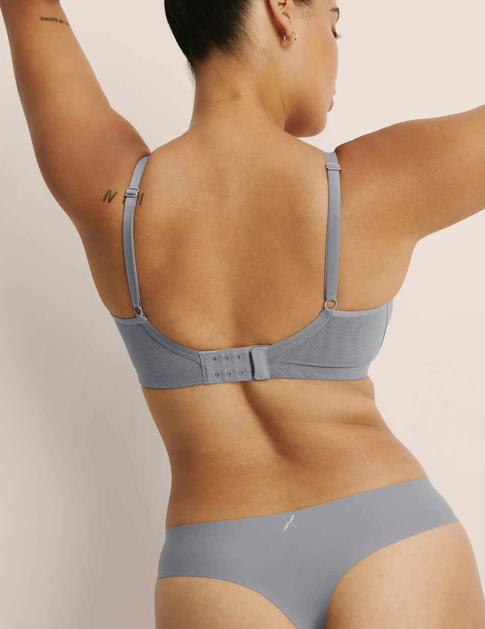 Mesh Deep V Bra
