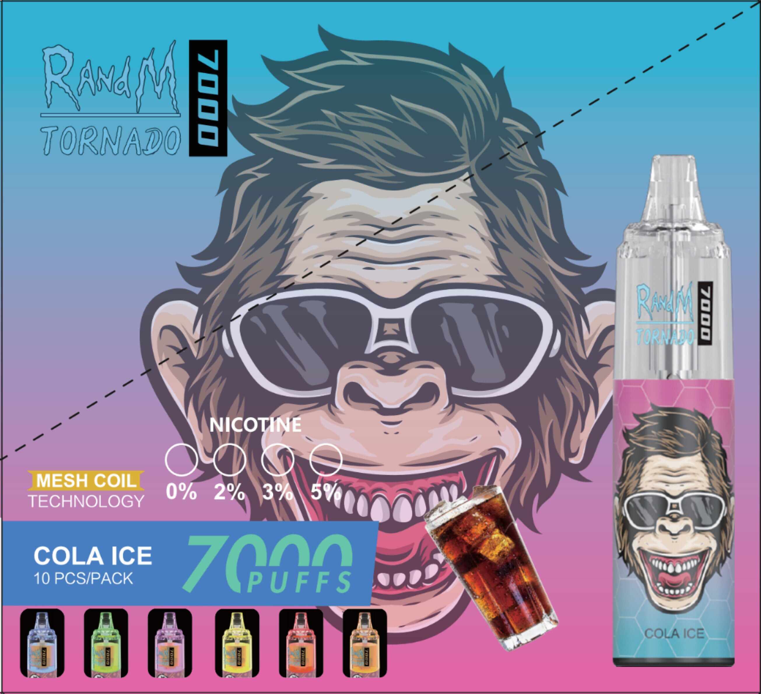 RANDM TORNADO 7000