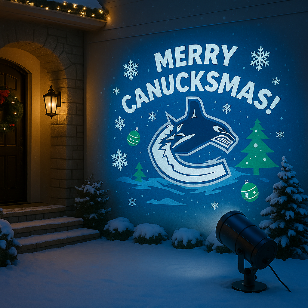 🎄🏒 Official NHL Christmas Projection Light ✨